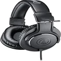 Audio-Technica ATH-M20X Comfortable Monitor Headphones, Black (at ATH-M20X)