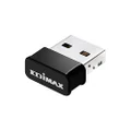 EDIMAX Wi-Fi Adapter : Wi-Fi 5 AC1200 USB Adapter, MU-MIMO, Nano Size, Ideal for Computer/PC/Laptop/Desktop, Supports Windows, Mac OS, and Linux, Black, EW-7822ULC