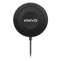 Kinivo BTC450 Bluetooth Car Kit - Hands-Free Calling, Wireless Talking & Music Streaming Receiver for Cars with 3.5mm Aux Input, Apt-X