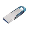 SanDisk 32GB Ultra Flair USB 3.0 Flash Drive Blue - SDCZ73-032G-G46B
