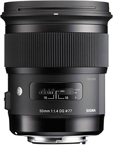 Sigma 4311965 50mm f/1.4 DG HSM Art Lens for Sony (E-Mount), Black