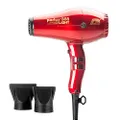Parlux 385 Powerlight Ceramic & Ionic 2150W Hair Dryer, Red