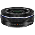 Olympus 14-42mm f3.5-5.6 EZ Interchangeable Lens for Olympus/Panasonic Micro 4/3 Digital Camera (Black) - (International Version)