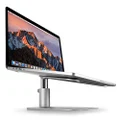 Twelve South 12-1222/B HiRise for MacBook | Height-Adjustable Stand for MacBooks & Laptops, Silver