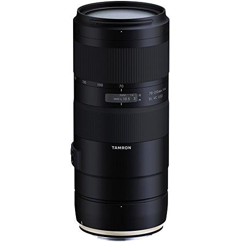 A034 Lightweight and Compact Tamron 70-210mm 4 Di VC USD Lense for Canon Camera, Black, Black (TM-A034E)