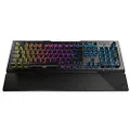 ROCCAT Vulcan 120 AIMO Mechanical PC Gaming Keyboard Tactile Titan Switch, Full Size with Per Key AIMO RGB Lighting, Anodised Aluminum Top Plate and Detachable Palm/Wrist Rest, Gunmetal Gray/Black