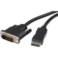 StarTech.com DP2DVIMM10 10-Feet DisplayPort to DVI Video Adapter Converter Cable - M/M