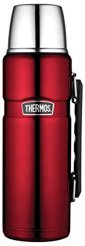Thermos Stainless King Vacuum Insulated Flask, 1.2L, Red, SK2010RAUS