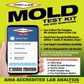 PRO-LAB DIY Mold Test Kit for Home Air Quality, Comprehensive Mold Detection with Expert Consultation, Pre-Paid Mailer, Detailed Emailed Report - Air & Surface Testing, 40 Lab Analysis Fee Required