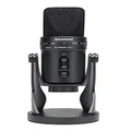 Samson Professional USB Microphone with Audio Interface and a Mixer, 29/G-Track-PRO, 24-bit 96kHz Resolution - Ideal for Streaming, Gaming, Podcasting and Recording Music, Plug-and-Play (Black)