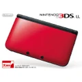 Nintendo 3DS LL Portable Video Game Console - Red & Black - Japanese Version (only plays Japanese version 3DS games)