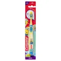 Colgate Kids Minions Manual Toothbrush for Children 6+ Years, 1 Pack, Extra Soft Bristles, Colours May Vary