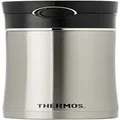 Thermos Sipp Vacuum Insulated Bottle with Tea Infuser, 470ml, Stainless Steel, NS403BK4AUS