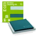 e-cloth 10615W Cleaning Cloth Window Twin Pack, Green