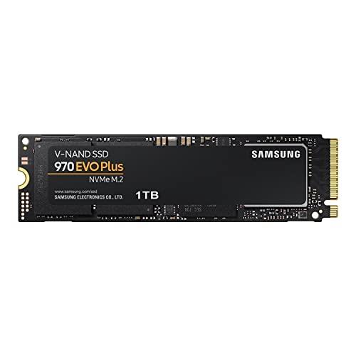 Samsung HD SSD 1TB 970 EVO Plus M.2 PCI Express 3.0 V-NAND MLC NVME MZ-V7S1T0BW, Solid State Hard Drive