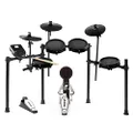 Alesis Nitro Mesh Kit - Electric Drum Kit with Quiet Mesh Pads, USB MIDI, Kick Pedal and Rubber Kick Drum, 40 Kits, 385 Sounds, Drum Lessons