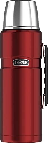 Thermos Stainless King Vacuum Insulated Flask, 2L, Red, SK2020RAUS