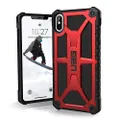 URBAN ARMOR GEAR UAG iPhone Xs Max [6.5" Screen] Monarch Feather-Light Rugged [Crimson] Military Drop Tested iPhone Case
