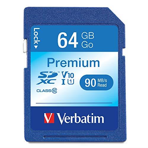 Verbatim SDXC, Black, 64GB