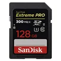 Sandisk Extreme Pro SDXC, SDXPK 128GB, U3, C10, UHS-II, 300MB/s R, 260MB/s W, 4x6, Lifetime Limited, Black (SDSDXPK-128G-GN)