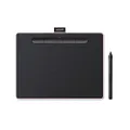 Wacom CTL6100WLP0 Intuos Wireless Graphic Tablet, with 3 Free Creative Software Downloads, 10.4"x7.8", Berry