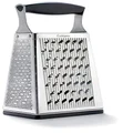 Cuisipro 746850 4 Sided Box Grater, Black, 0065506068503