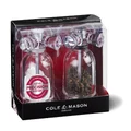 Cole & Mason Tap Shape Salt and Pepper Mill Gift Set, Clear/Silver