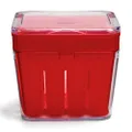 Chef'n Bramble Berry Basket, Rinse, Store, Keep Fresh Fruit & Veg with This Food Storage Container with Draining Basket, Red 85022