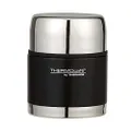 THERMOcafe by Thermos Vacuum Insulated Stainless Steel Food Jar, 500ml, Matte Black, TV500BLK6AUS