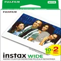 Fujifilm Instax Wide Film Twin Pack (White) (New Packaging)
