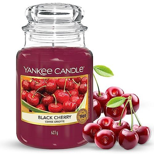 Yankee Black Cherry Classic Jar Candle, Large