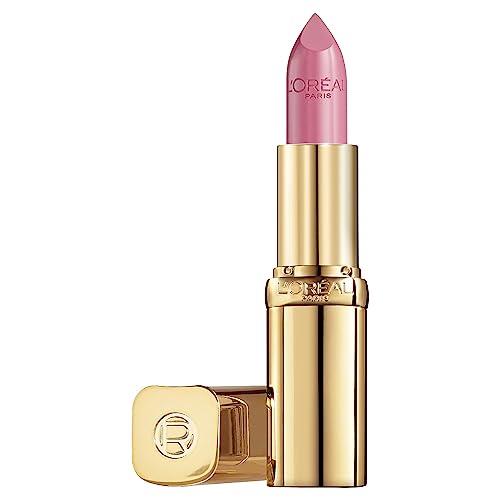 L'Oréal Paris Lipstick, With a Hydrating and Nourishing Feel, Elegant Satin Finish, Colour Riche Satin, 303 Rose Tendre