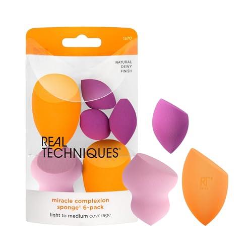 Real Techniques Miracle Sponges, 6 pack, 80g