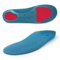 Footlogics Plantar Fasciitis Orthotic Insoles, Designed for Heel Pain & Plantar Fasciitis, Corrects Pronation, Helpful for the Relief of Achilles Tendonitis & Metatarsalgia, Full Length, X-Large, Pair