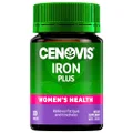 Cenovis Iron Plus Tablets, Assists Absorption, Supports Energy Levels, Relieves Fatigue, Mostly Green, 80 Count (Pack of 1)