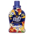 Fluffy Concentrate Liquid Fabric Softener Conditioner, 450mL, 22 Washes, Orange Flower & Freesia, Divine Blends