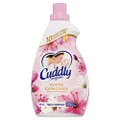 Cuddly Concentrate Liquid Fabric Softener Conditioner, 900mL, 45 Washes, Japanese Cherry Blossom, Long Lasting Fragrance