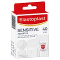 Elastoplast - Sensitive Plasters - assorted sizes, 40 Plasters, wound protection, Wound Healing, Wound Care, Dressing Wound, Breathable Plaster, Plaster for Sensitive Skin, Bandages for Sensitive Skin, Large Bandages for Sensitive Skin, Hypoallergenic Bandages Sensitive Skin