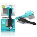 NitWits Head Lice & Egg Comb Twin Pack, 3-in-1 Comb, Detangles, Removes Lice & Eggs and Includes 5x Magnifying Glass