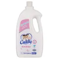 Cuddly Concentrate Sensitive Liquid Fabric Softener Conditioner, 2L, 80 Washes, Gentle on Sensitive Skin, Hypoallergenic, Dermatologist Tested, Sensitive Choice, Luxurious Softness