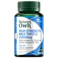 Nature's Own High Strength Milk Thistle 35000mg - Supports Healthy Liver Function - One-A-Day Supplement, 60 Capsules