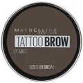 Maybelline New York Tattoo Brow Pomade Pot - Dark Brown