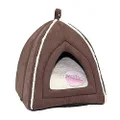 Petface Mollie's Luxury Faux Suede Igloo Cat Bed