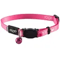 Rogz Kiddycat Safeloc Cat Collar Pink Small with Variable Load Safety Release Buckle