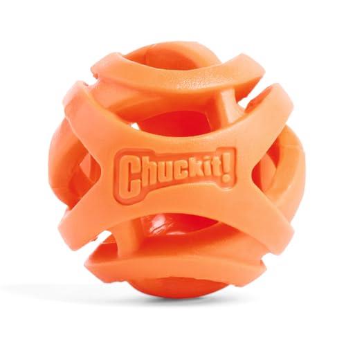 Chuckit! 31933 Breathe Right Fetch Ball - 1pk, Orange, Large