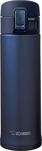 ZOJIRUSHI SM-KHE48AG Stainless Steel Mug with Slicksteel Interior 16 oz / 480 ml Smoky Blue