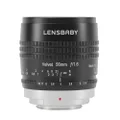 Lensbaby Velvet 56mm f/1.6 Lens Expressive; Unique Velvet 56mm f/1.6 Lens for Sony E, Black (LBV56BX)