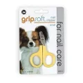 JW Gripsoft 65013 Dog Nail Clipper, Grey/Yellow, Small
