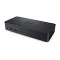 DELL 091R112 Universal Dock - D6000, Conveniently Dock Any Laptop Equipped with USB-C or USB3.0 Ports with The Dell Universal Dock - D6000. You’ll be able to Connect up to Three 4K displays simultaneously Black