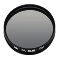 Kenko 77 mm Smart Circular Polarising Filter for Camera, Black